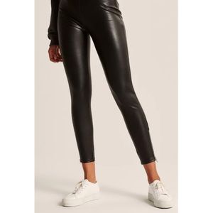 Pleather leggings